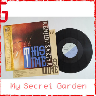 Kenjiro Sakiya 崎谷健次郎 This Time 1988 見本盤 Japan Promo 12" Single Vinyl LP ***READY TO SHIP from Hong Kong***